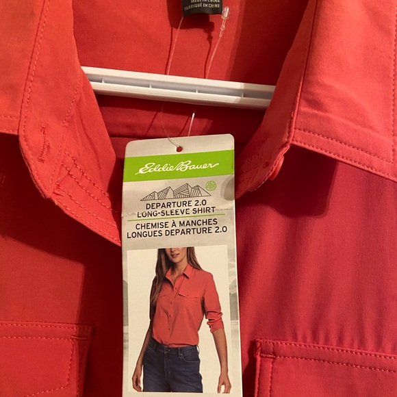 Eddie Bauer Technical Shirt for hiking/sun protection/exercise - Picture 5 of 6